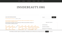 Desktop Screenshot of insidebeauty.org